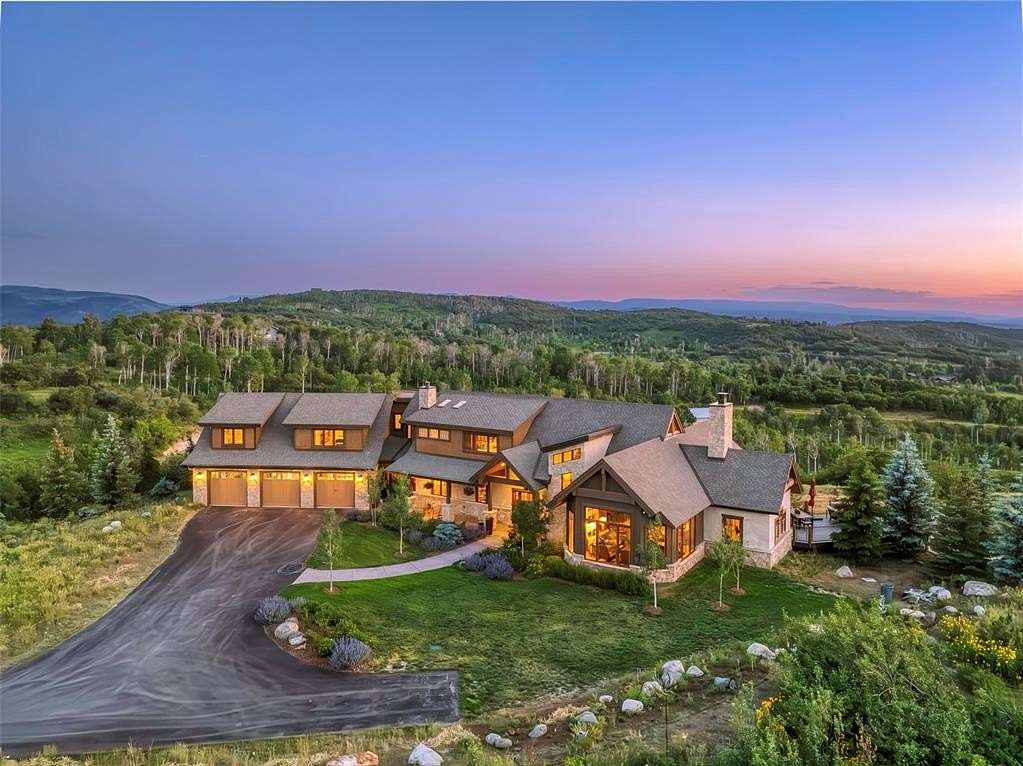 7.84 Acres of Residential Land with Home for Sale in Steamboat Springs, Colorado