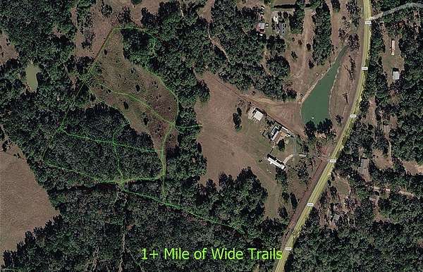 23 Acres of Land with Home for Sale in Caldwell, Texas