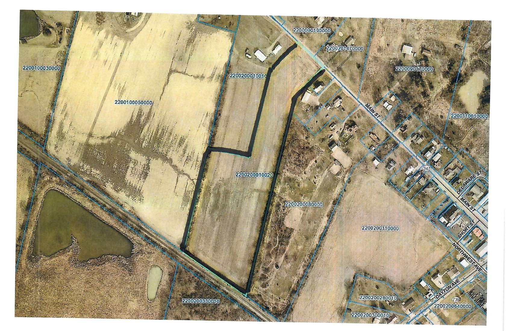 9.13 Acres of Land for Sale in Raymond, Ohio