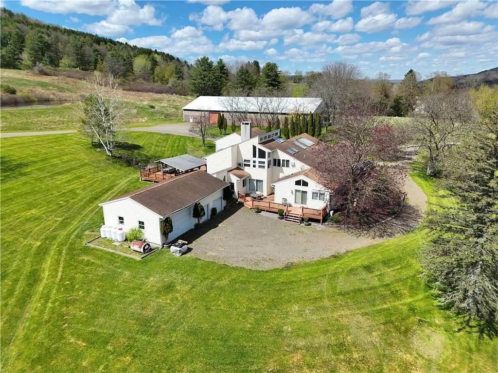 153 Acres of Land with Home for Sale in West Oneonta, New York