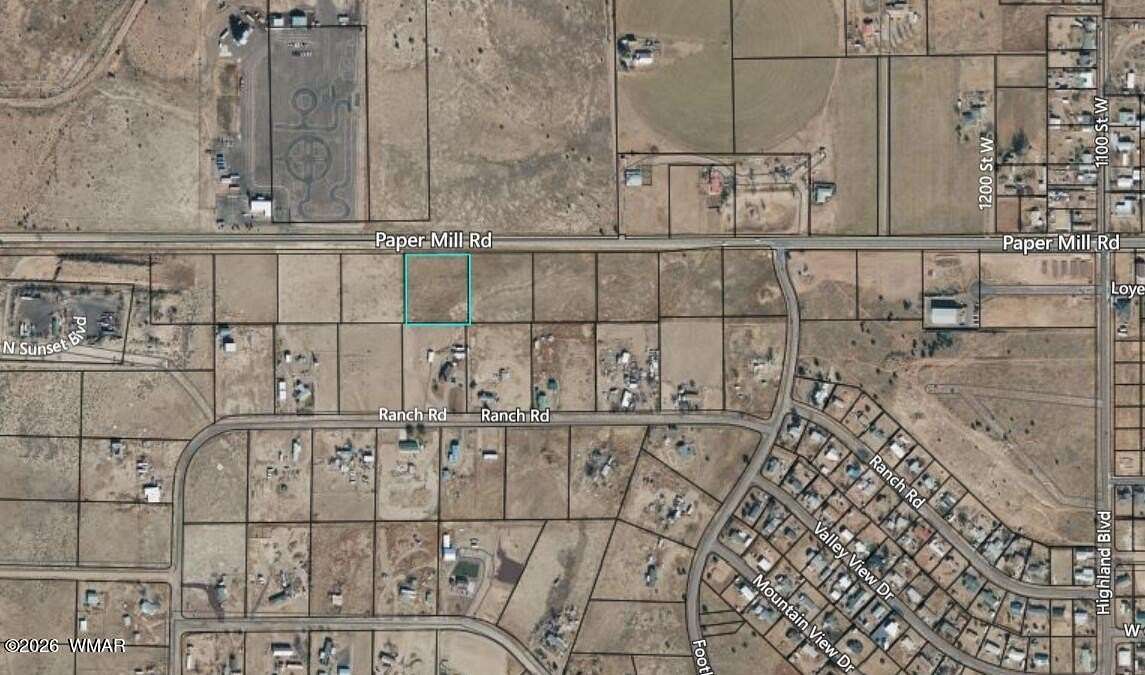 1.89 Acres of Commercial Land for Sale in Taylor, Arizona