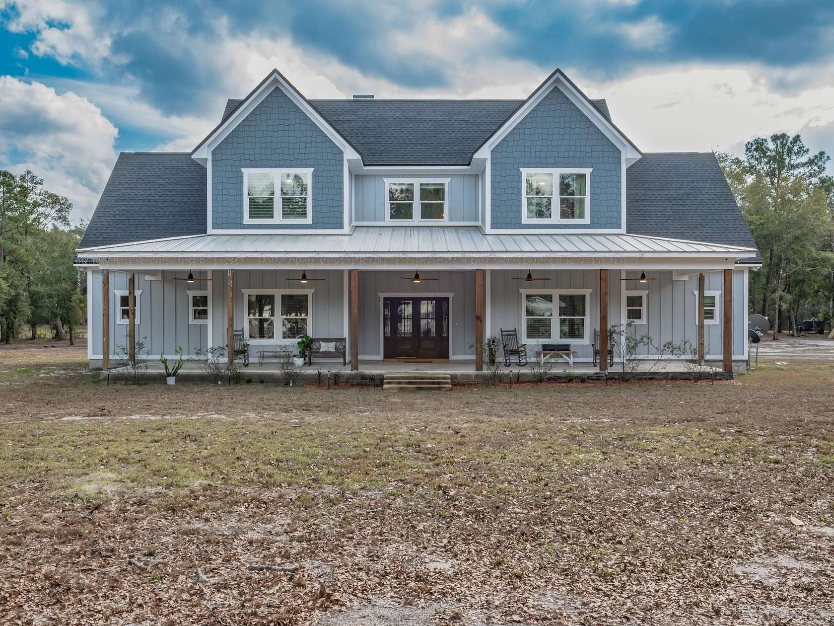 5.5 Acres of Land with Home for Sale in Crawfordville, Florida