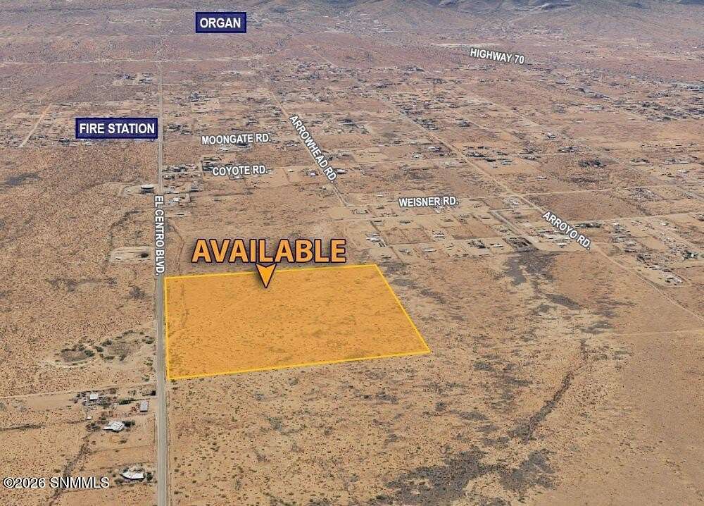 22.2 Acres of Land for Sale in Las Cruces, New Mexico