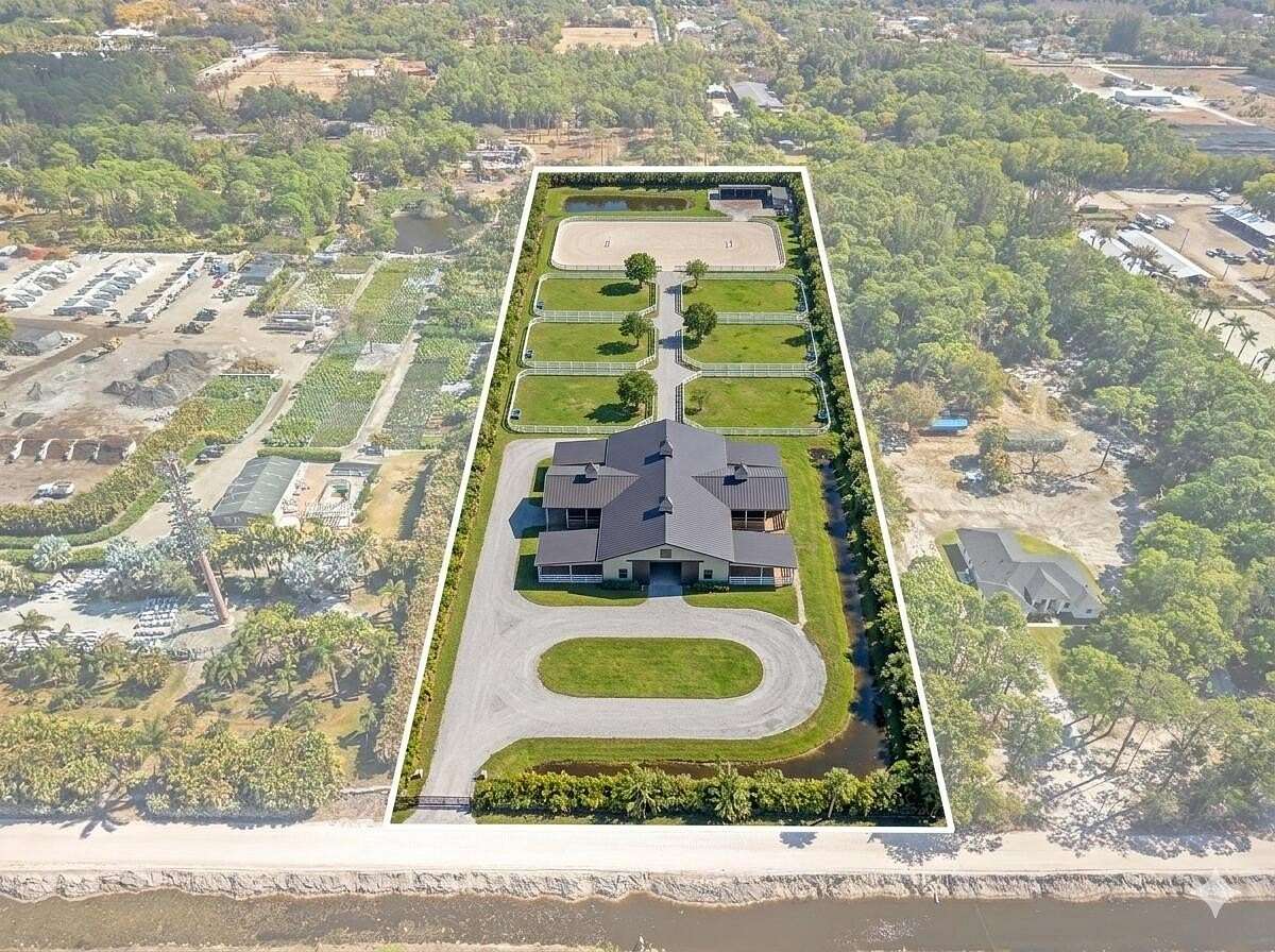 7 Acres of Land with Home for Sale in Loxahatchee Groves, Florida