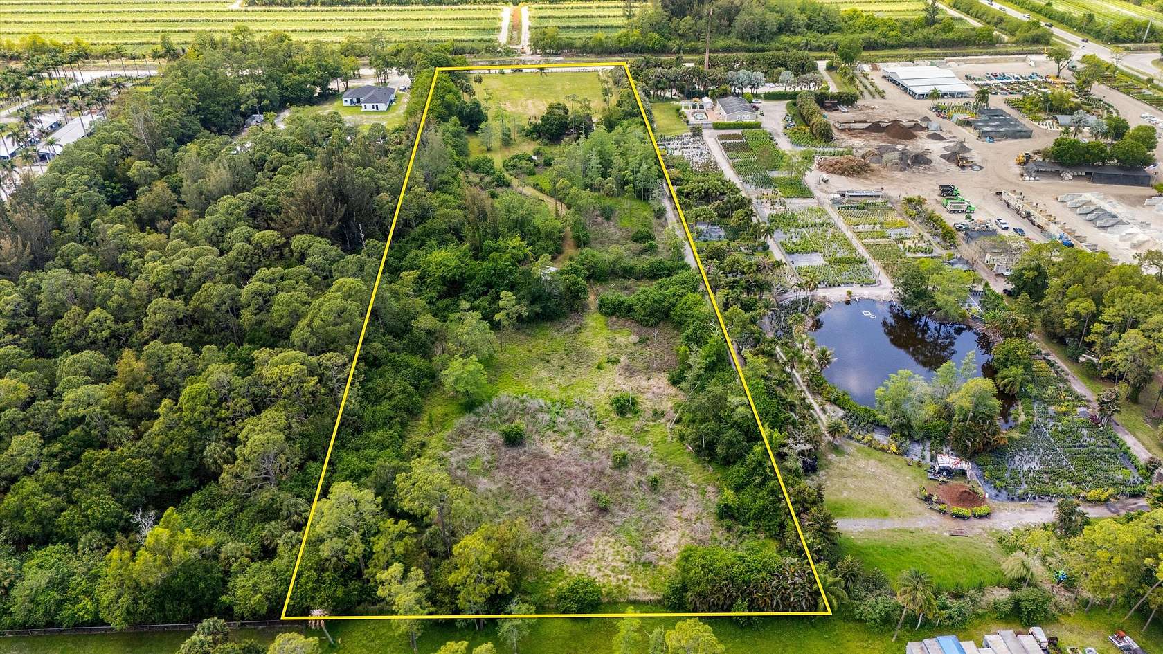 7 Acres of Land with Home for Sale in Loxahatchee Groves, Florida