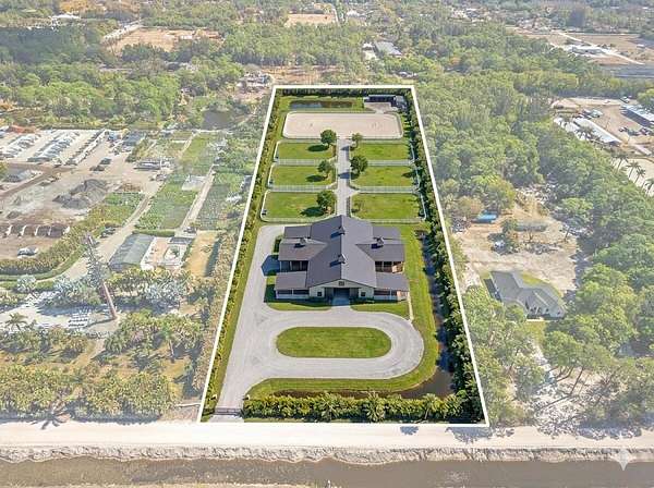 7 Acres of Land with Home for Sale in Loxahatchee Groves, Florida