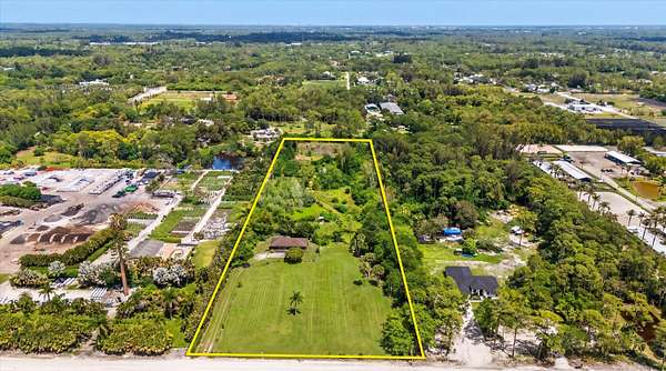 7 Acres of Land with Home for Sale in Loxahatchee Groves, Florida
