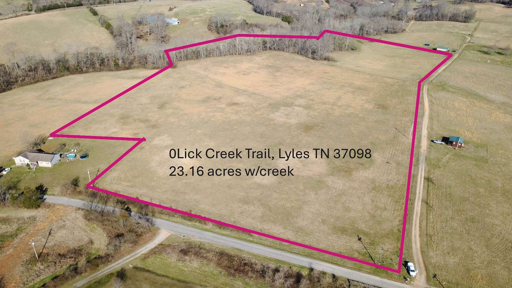 23.2 Acres of Recreational Land for Sale in Lyles, Tennessee