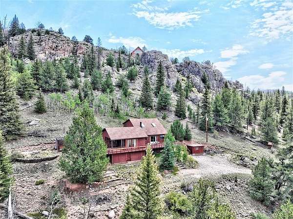 8 Acres of Land with Home for Sale in Jefferson, Colorado