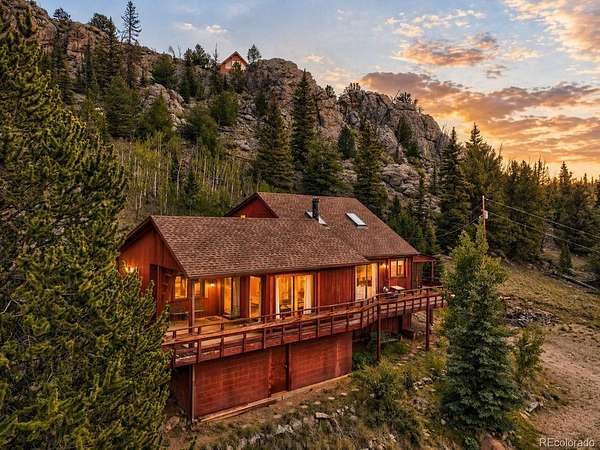 8 Acres of Land with Home for Sale in Jefferson, Colorado