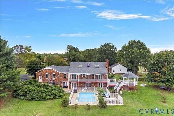 10 Acres of Recreational Land with Home for Sale in Montpelier, Virginia