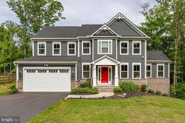 3 Acres of Residential Land with Home for Sale in Fredericksburg, Virginia