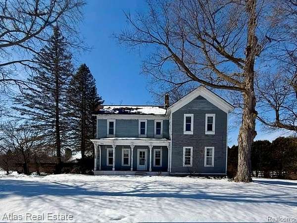 3.23 Acres of Land with Home for Sale in Atlas Township, Michigan