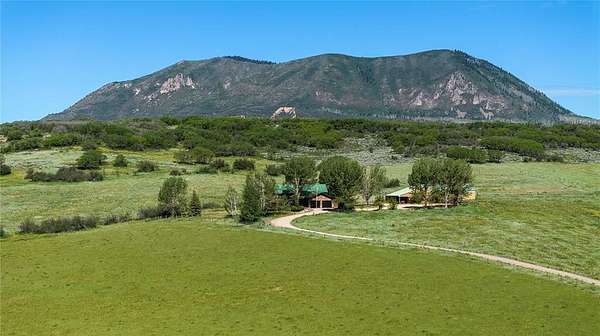 35 Acres of Agricultural Land with Home for Sale in Steamboat Springs, Colorado