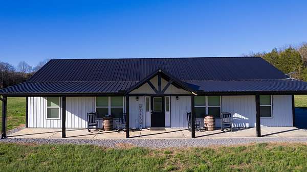 8.1 Acres of Land with Home for Sale in Petersburg, Tennessee