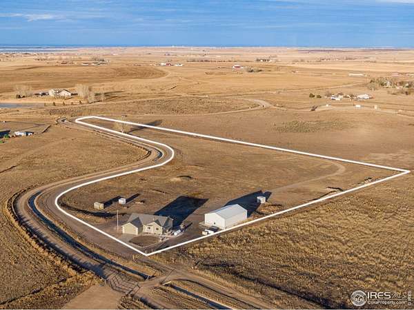 7.17 Acres of Residential Land with Home for Sale in La Salle, Colorado