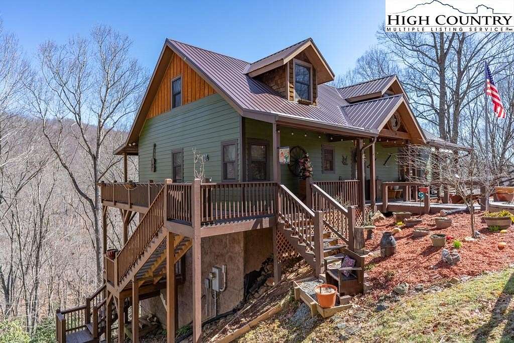 1.72 Acres of Residential Land with Home for Sale in Todd, North Carolina