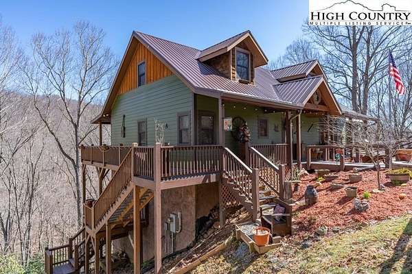 1.72 Acres of Residential Land with Home for Sale in Todd, North Carolina