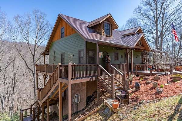 1.72 Acres of Land with Home for Sale in Todd, North Carolina