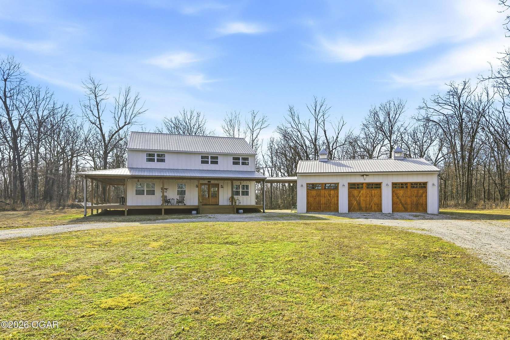 9 Acres of Residential Land with Home for Sale in Granby, Missouri