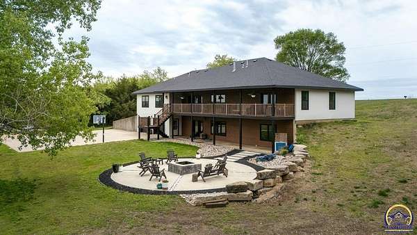 11.1 Acres of Land with Home for Sale in Valley Falls, Kansas