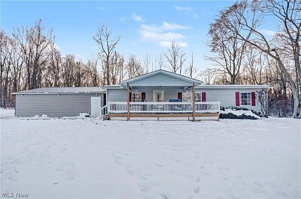 2.5 Acres of Residential Land with Home for Sale in Diamond, Ohio