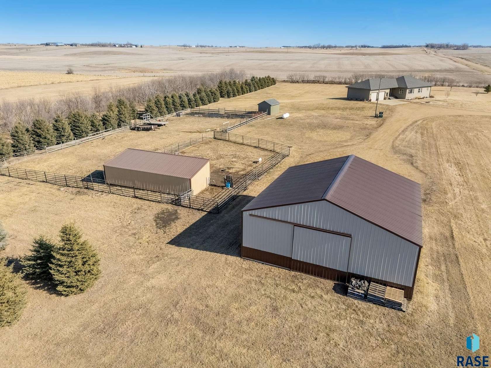 15.1 Acres of Land with Home for Sale in Montrose, South Dakota