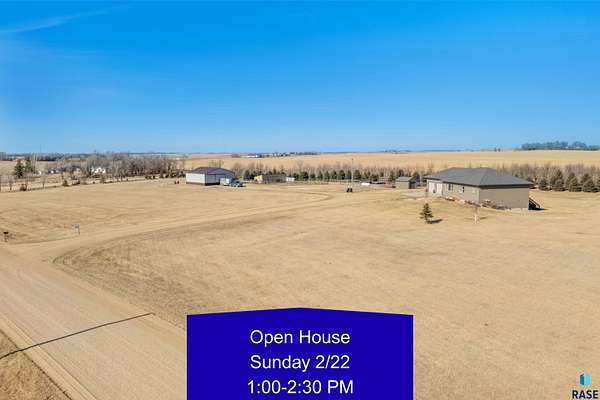 15.1 Acres of Land with Home for Sale in Montrose, South Dakota