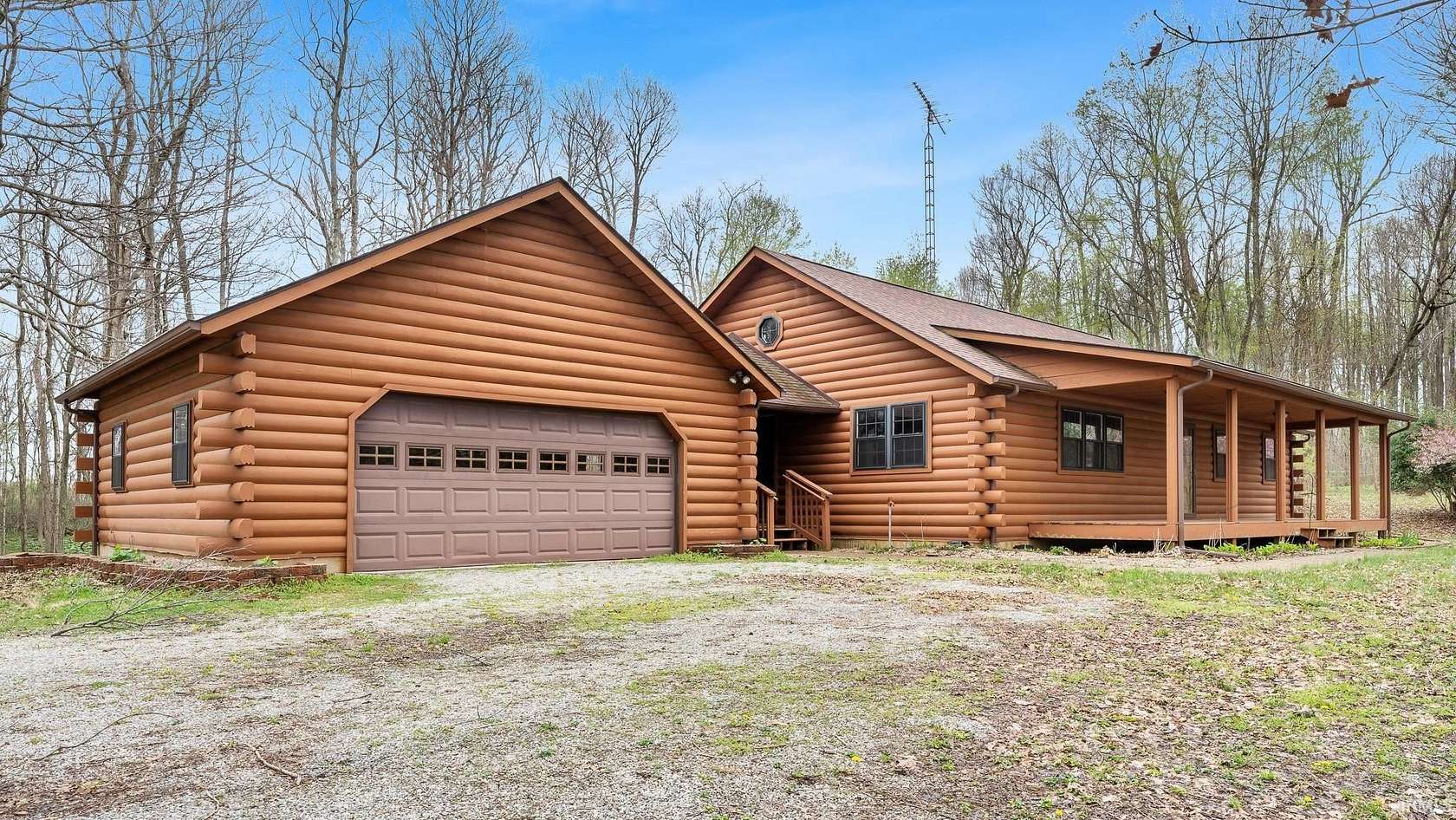 5.66 Acres of Land with Home for Sale in Bedford, Indiana