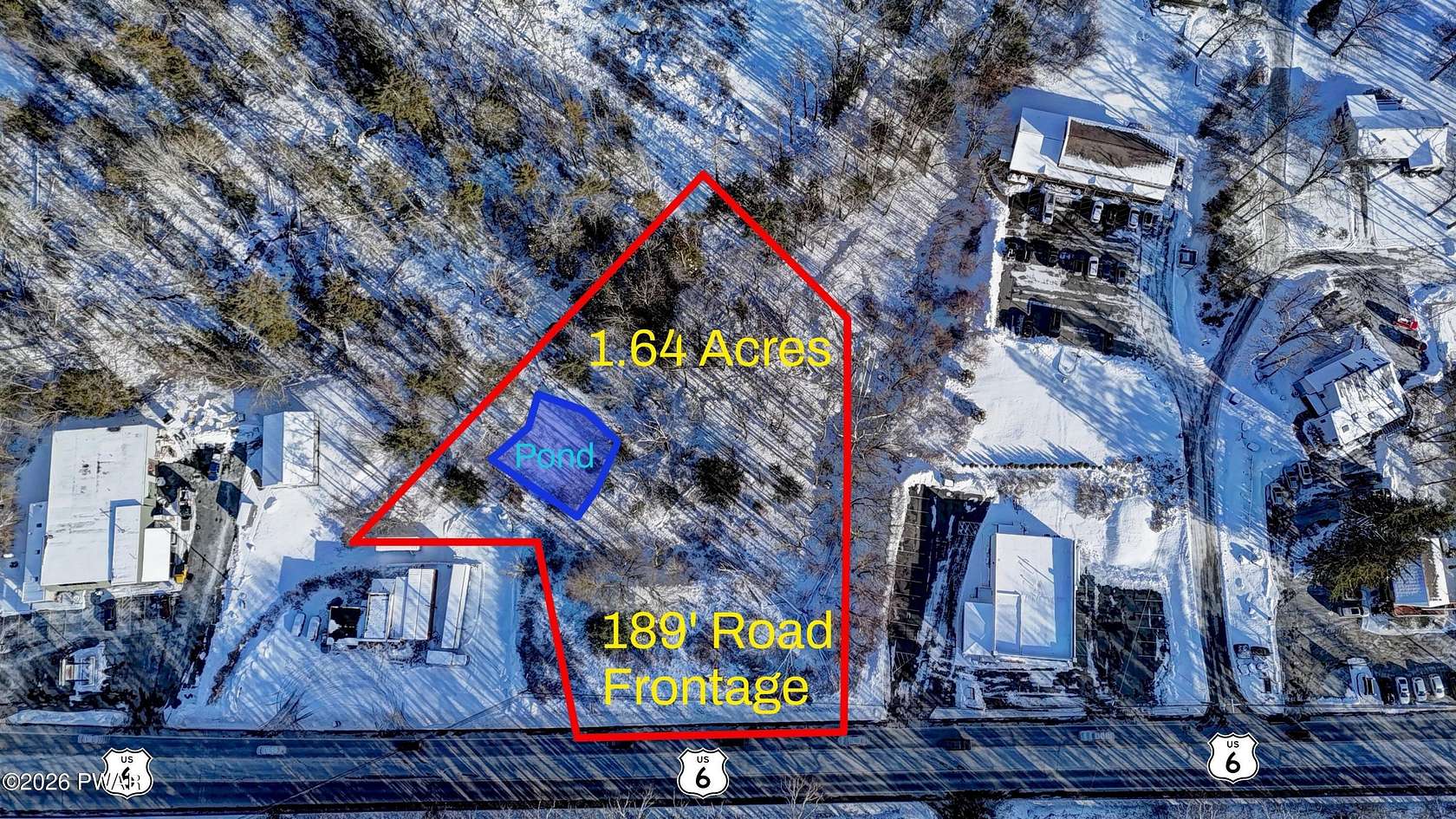1.64 Acres of Mixed-Use Land for Sale in Hawley, Pennsylvania