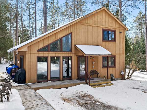 13 Acres of Land with Home for Sale in Curran, Michigan