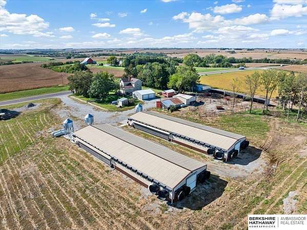 4.7 Acres of Residential Land with Home for Sale in Avoca, Nebraska