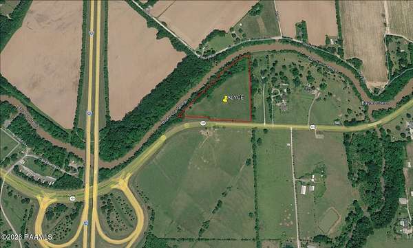 12.4 Acres of Commercial Land for Sale in Washington, Louisiana