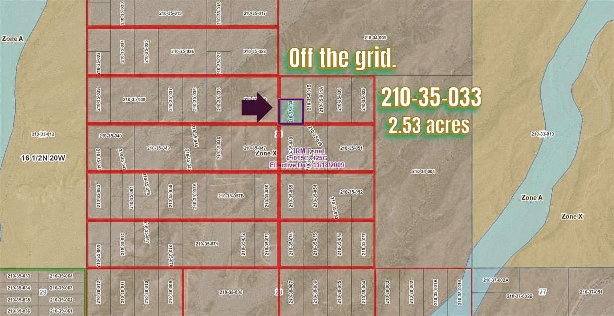 2.53 Acres of Land for Sale in Topock, Arizona