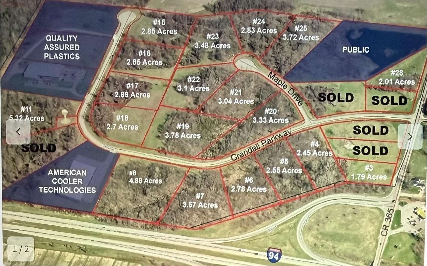 2.7 Acres of Commercial Land for Sale in Lawrence, Michigan