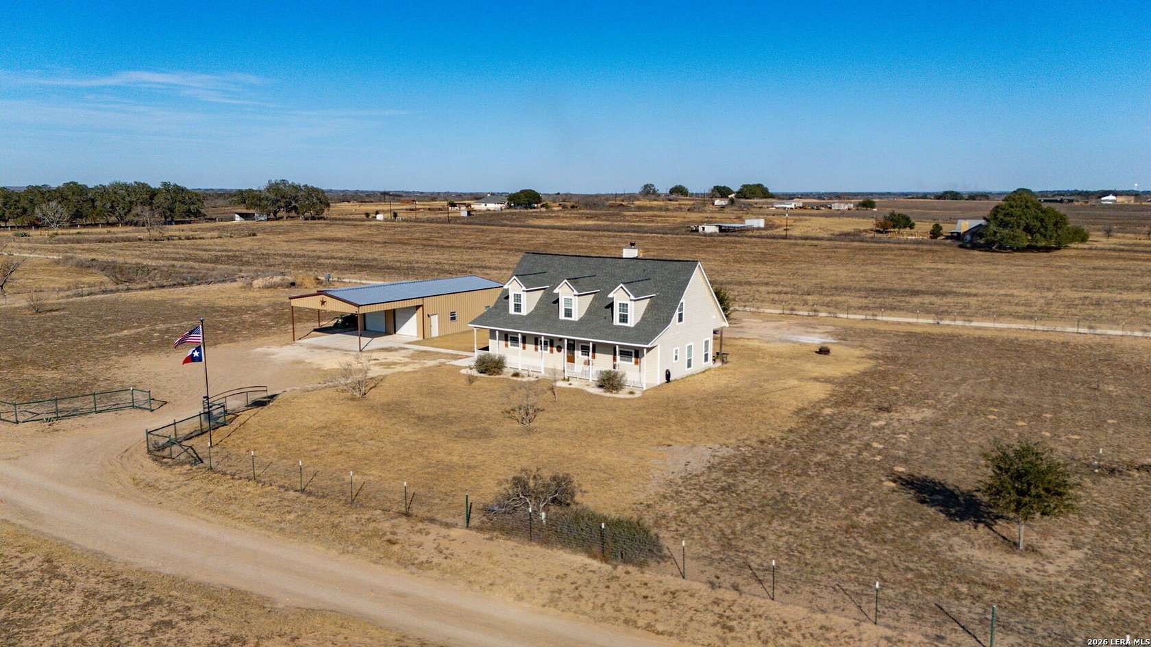 4.19 Acres of Residential Land with Home for Sale in Devine, Texas