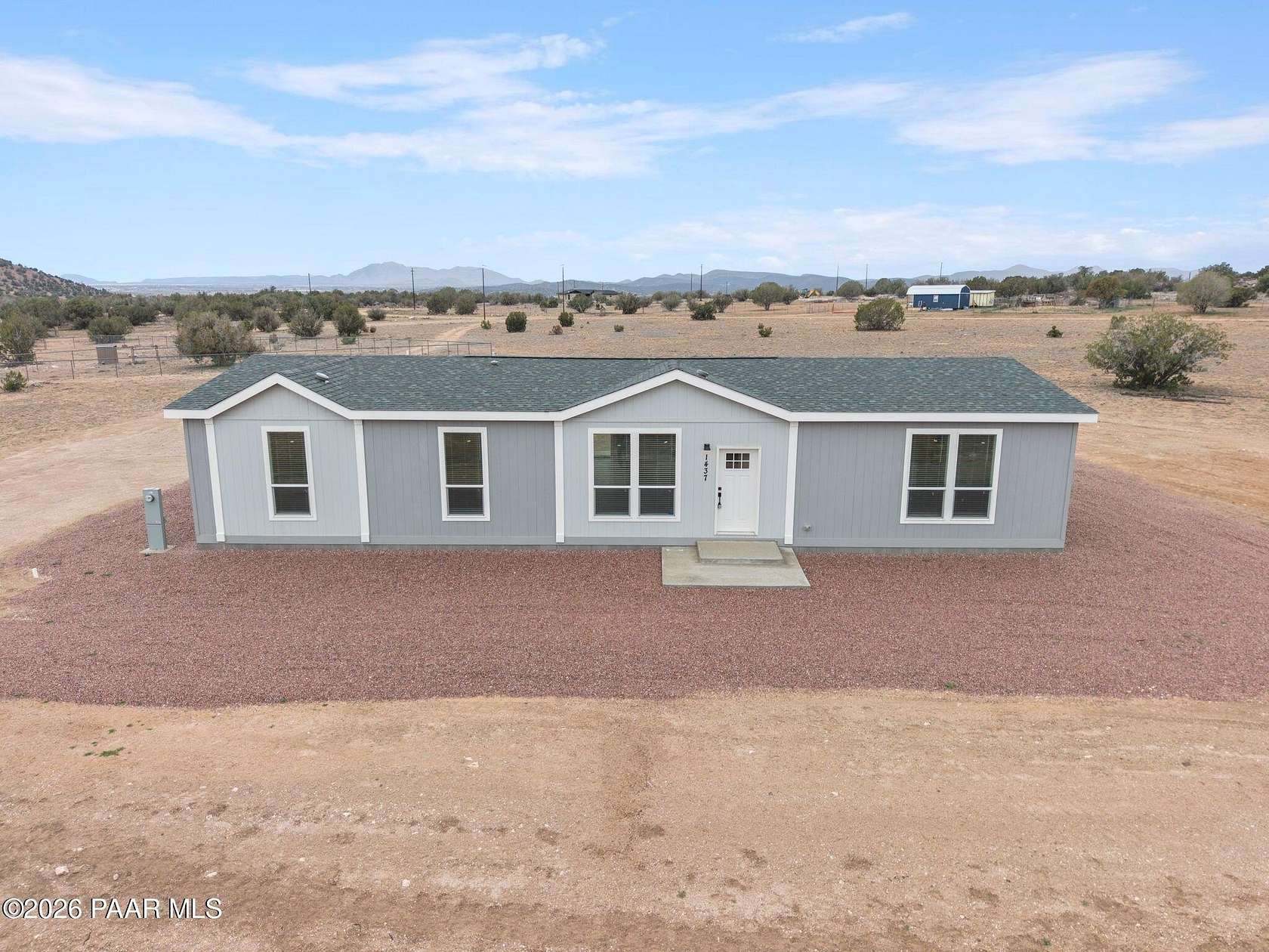 2 Acres of Residential Land with Home for Sale in Paulden, Arizona