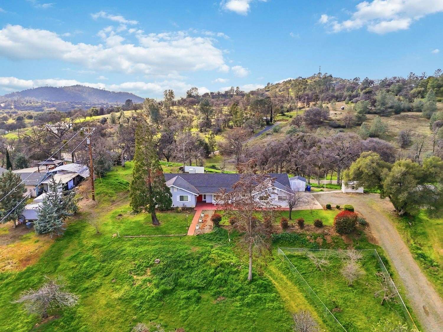 2.5 Acres of Land with Home for Sale in Coarsegold, California