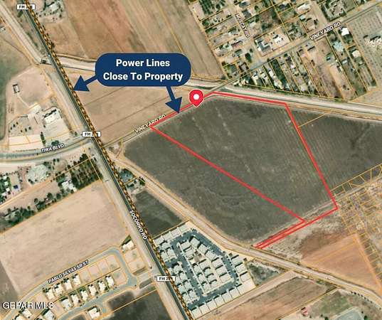 13.7 Acres of Agricultural Land for Sale in Socorro, Texas