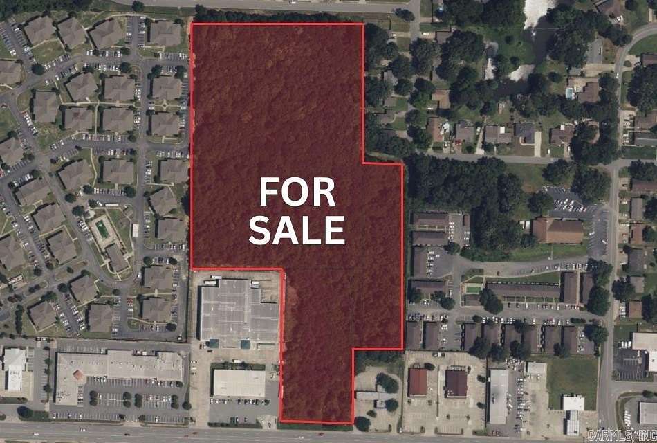 13.6 Acres of Mixed-Use Land for Sale in Sherwood, Arkansas