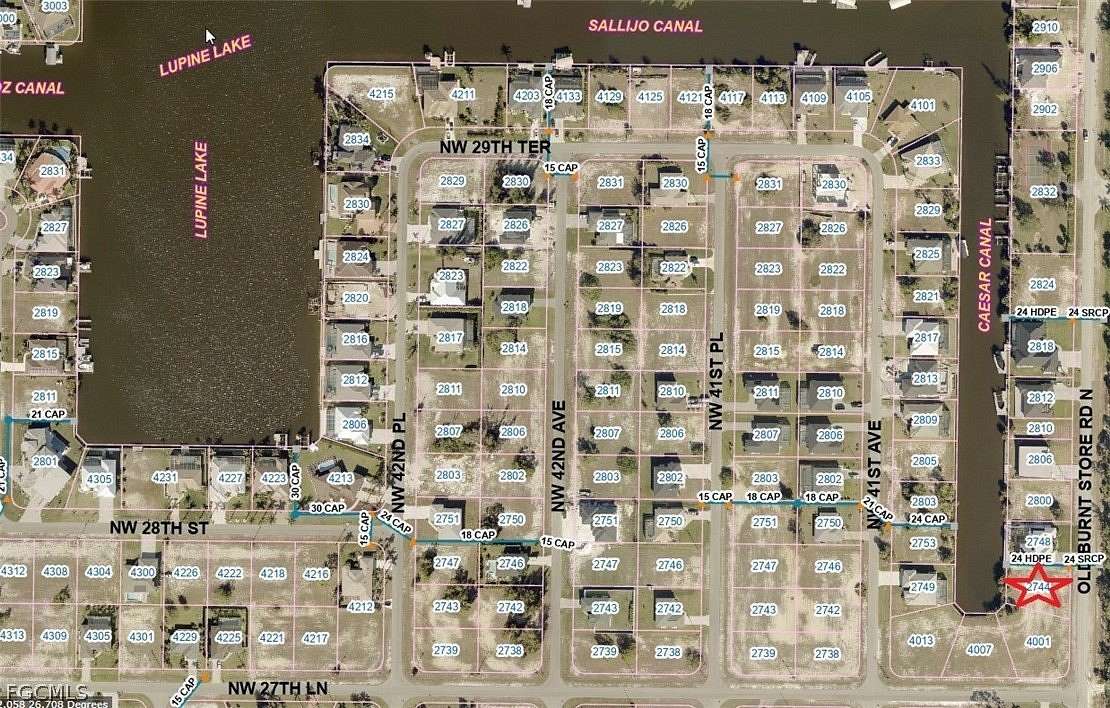 0.27 Acres of Residential Land for Sale in Cape Coral, Florida