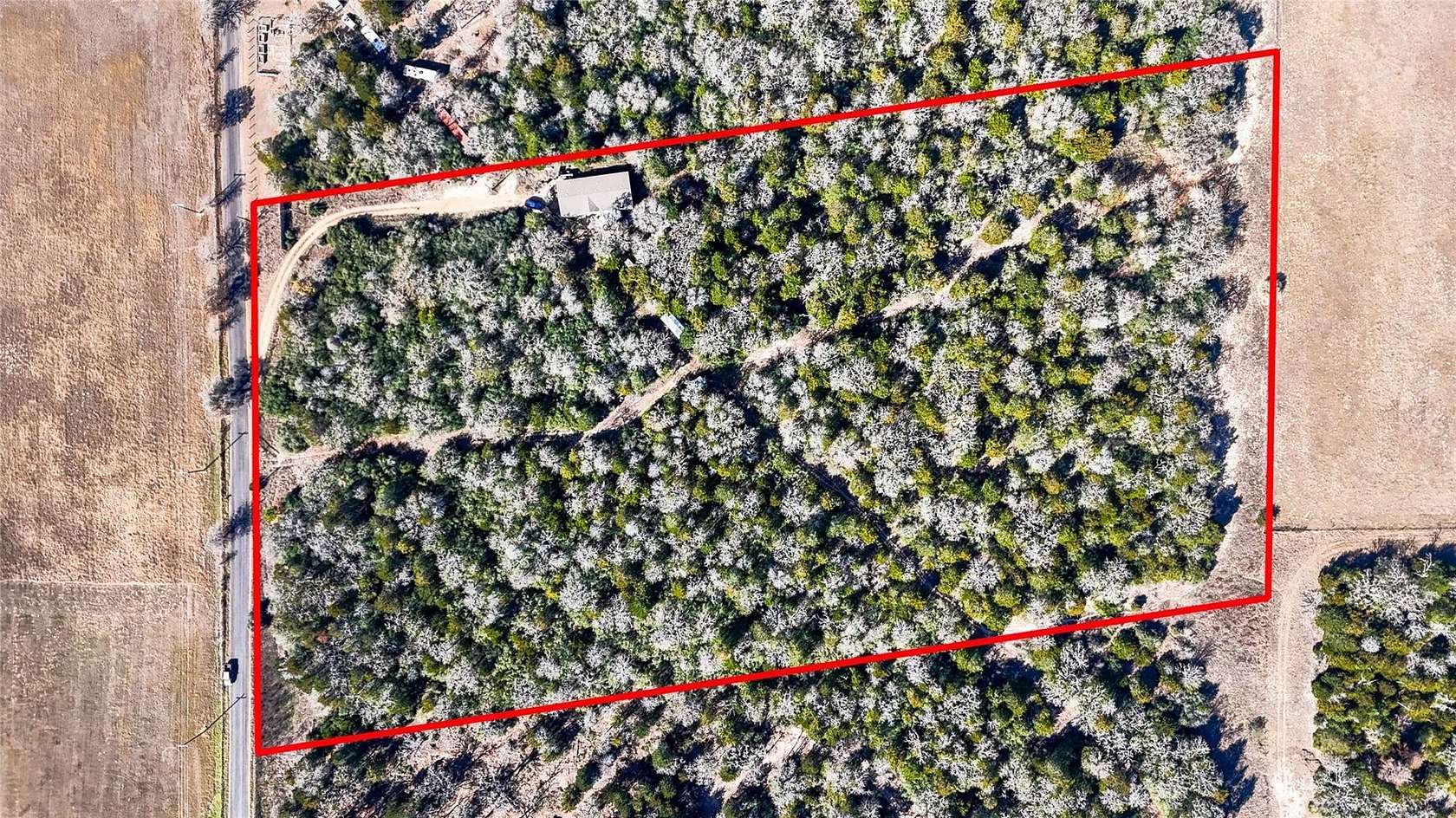 10.1 Acres of Land for Sale in Paige, Texas