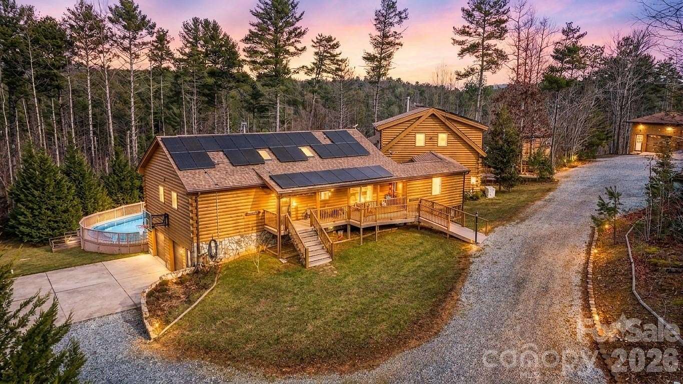 10.5 Acres of Land with Home for Sale in Lenoir, North Carolina