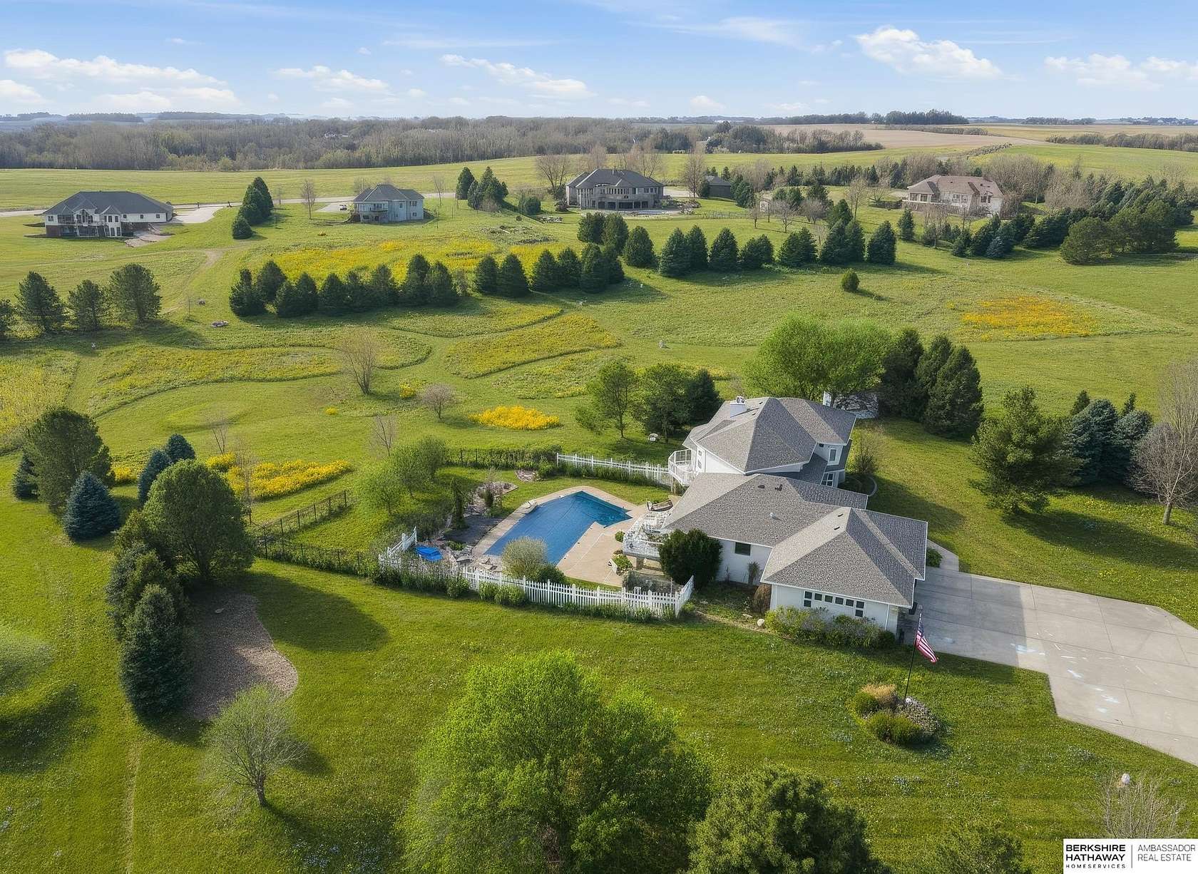 2.69 Acres of Land with Home for Sale in Fremont, Nebraska