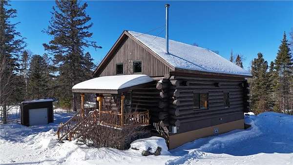 10 Acres of Recreational Land with Home for Sale in Isabella, Minnesota