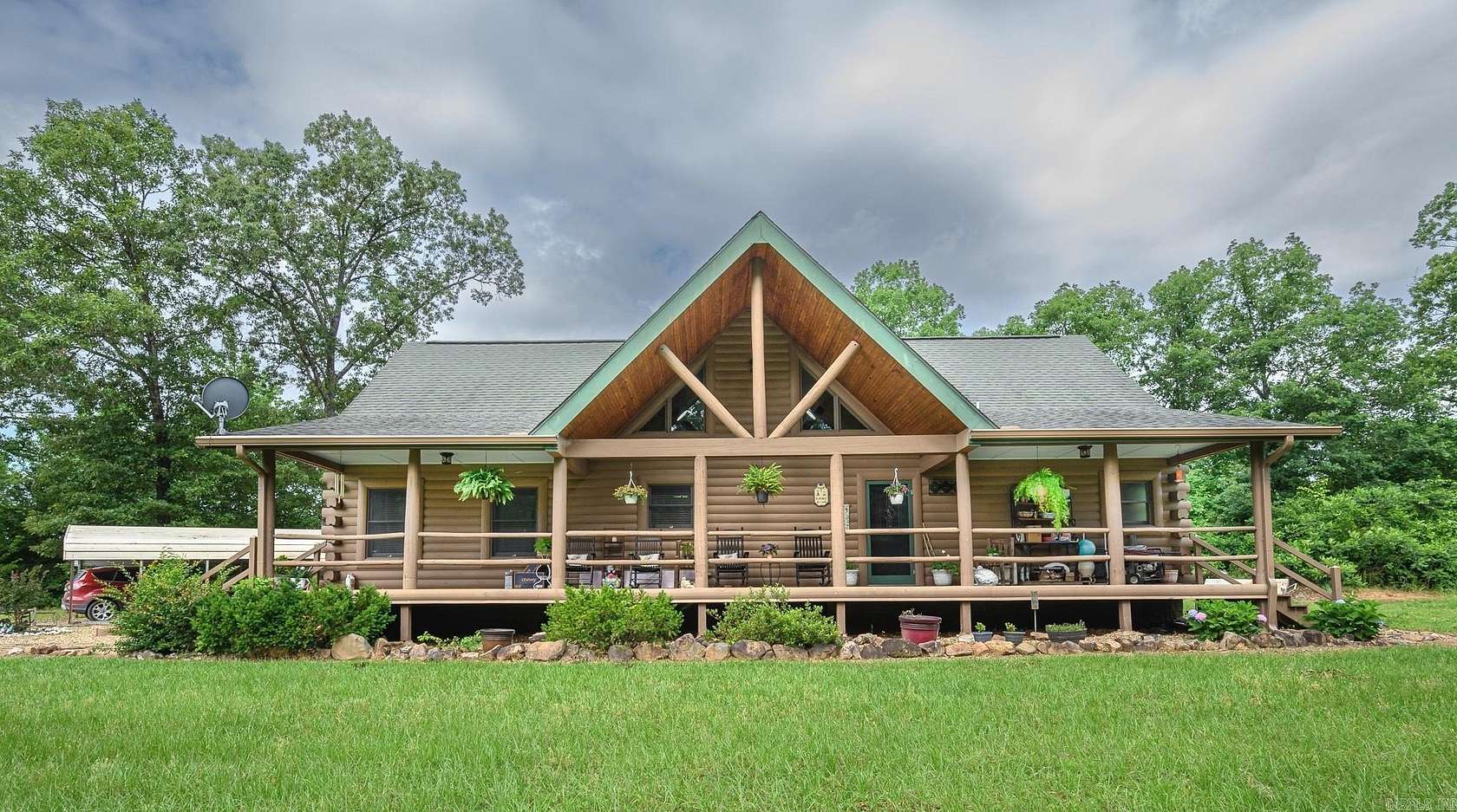 31 Acres of Recreational Land with Home for Sale in Oden, Arkansas