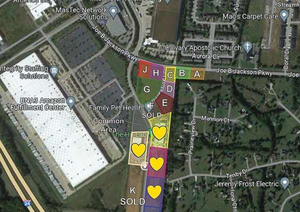 1 Acre of Commercial Land for Sale in Murfreesboro, Tennessee