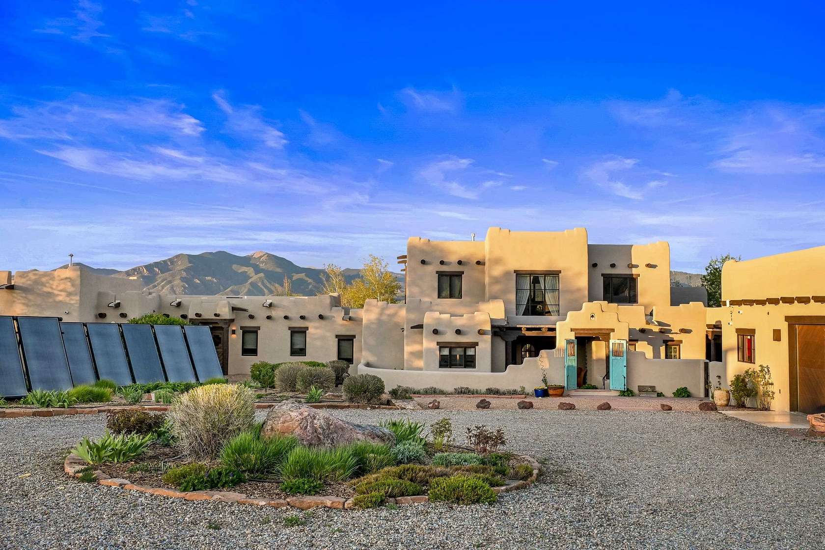 2 Acres of Land with Home for Sale in Ranchos de Taos, New Mexico