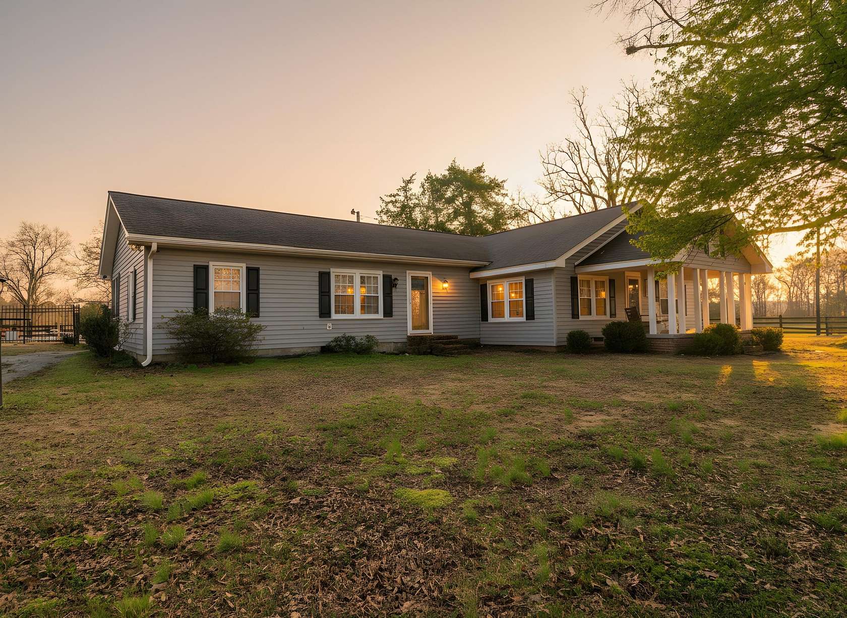 2.38 Acres of Residential Land with Home for Sale in Edgefield, South Carolina