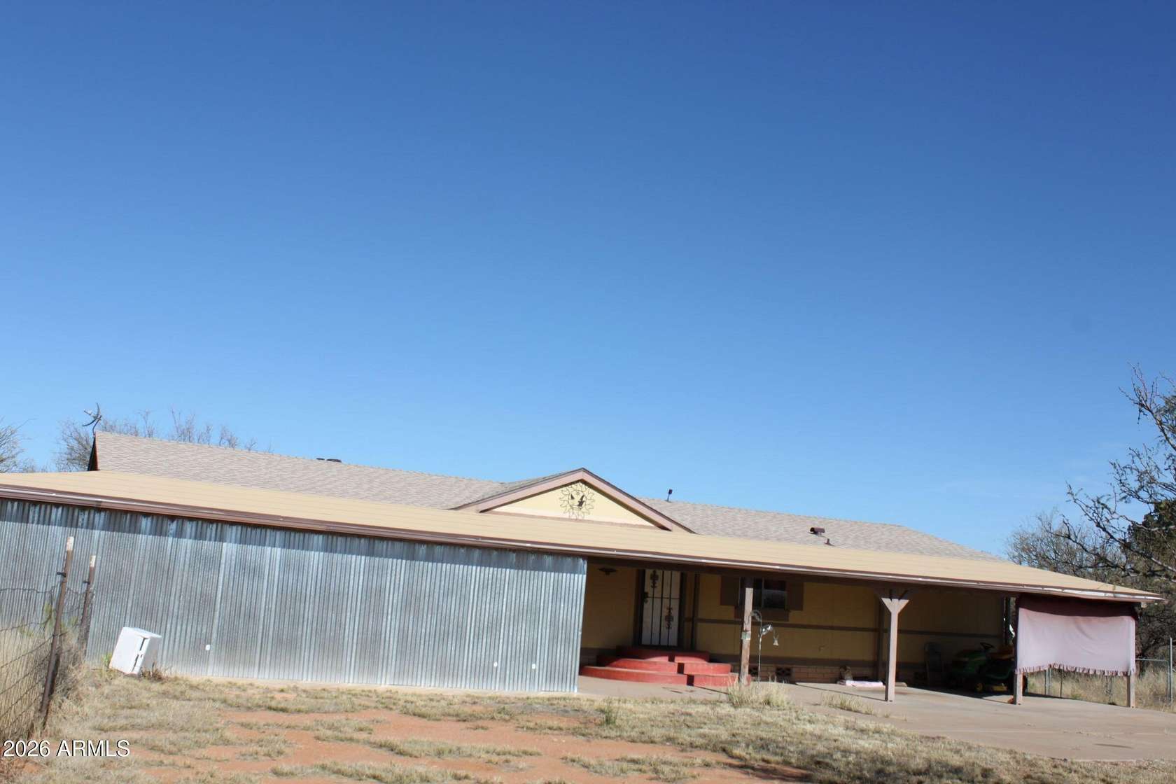 4 Acres of Land with Home for Sale in Hereford, Arizona